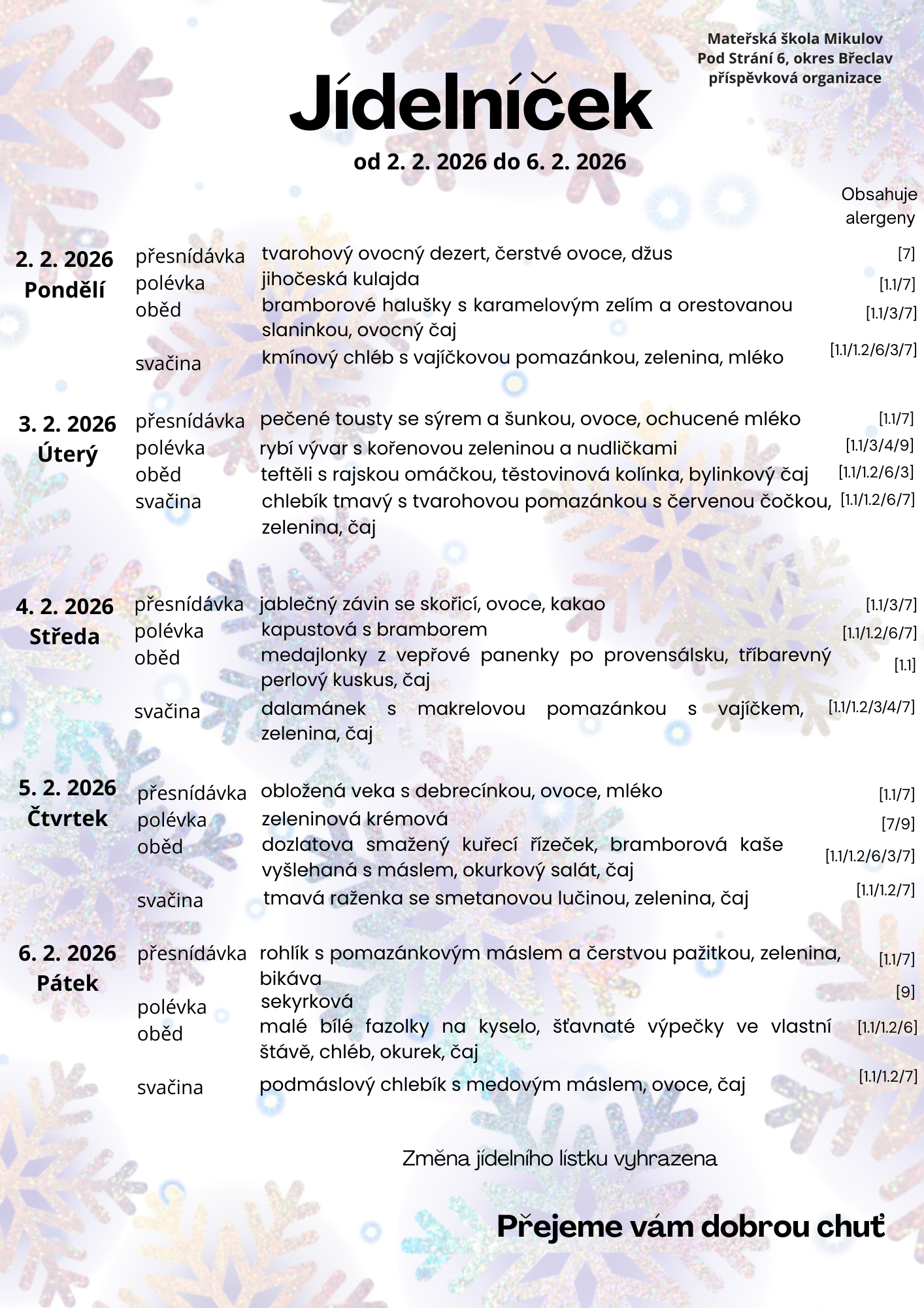 jidelnicekzacatekunora